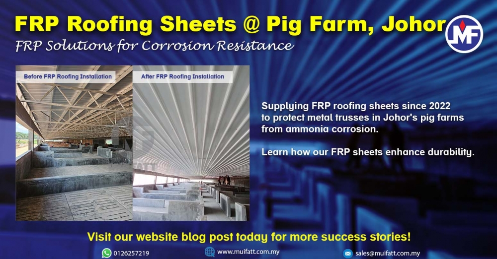 Long-Term Corrosion Protection: FRP Roofing for Pig Farms