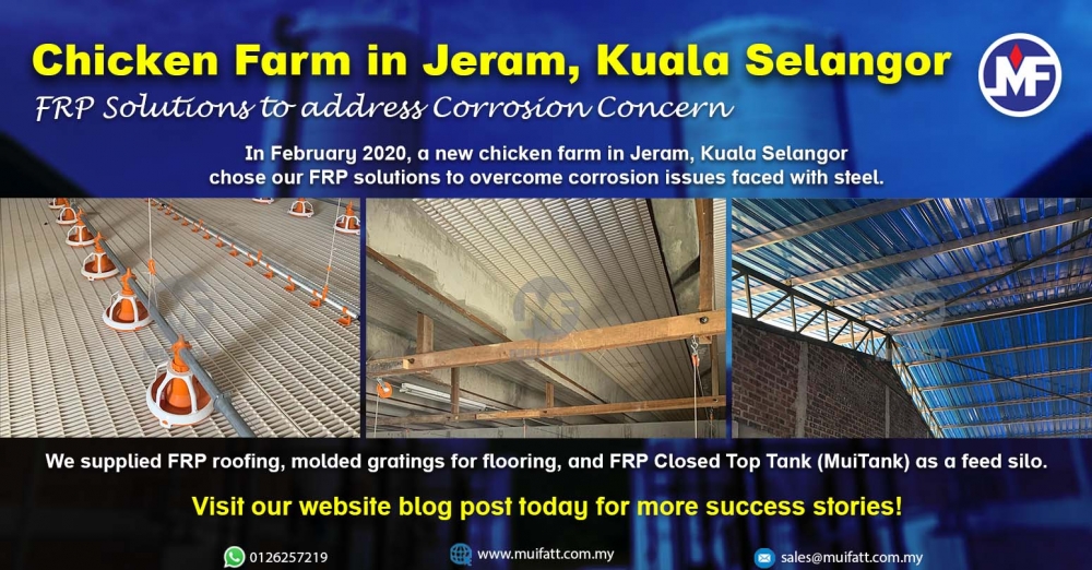 Corrosion-Free FRP Solutions for New Chicken Farms