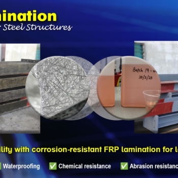 Enhancing Solar Panel Fixing Structures with FRP Lamination: A Corrosion Barrier Solution