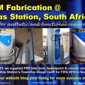 FRP OEM Fabrication for Sasol Gas Station, South Africa