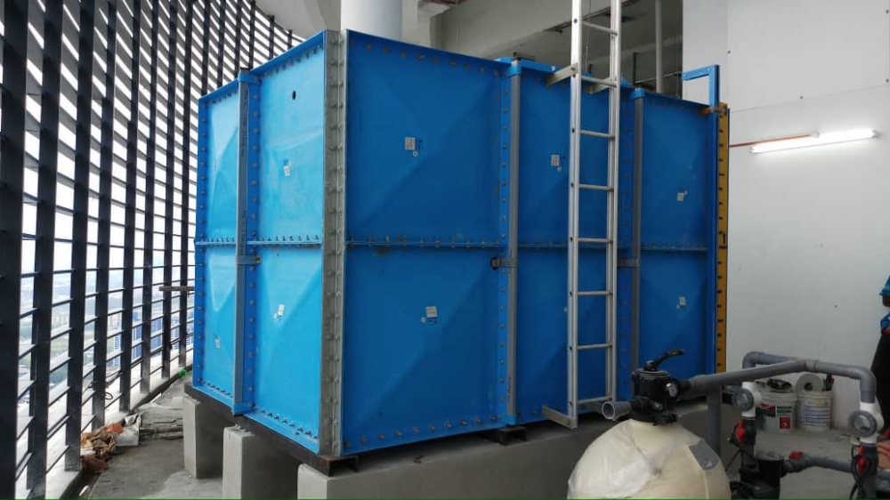 FRP GRP Sectional Panel Water Tank storage Cistern Tank