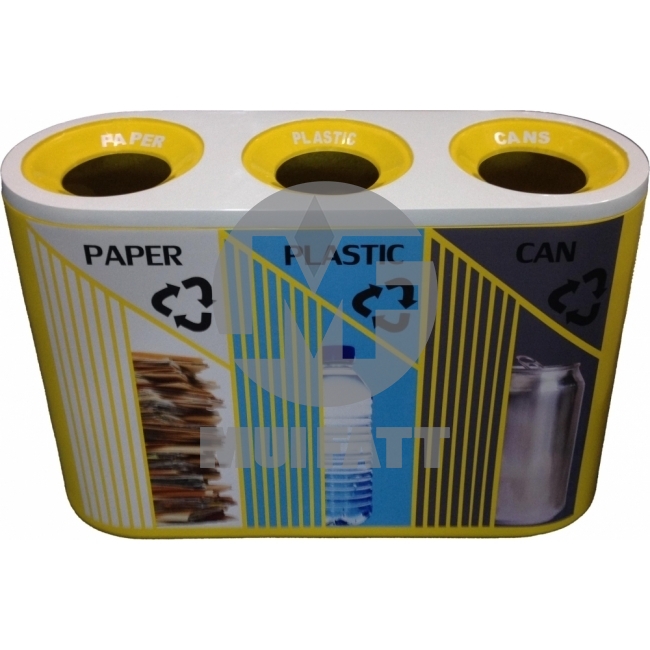 RS2630 Recycling Bin (Yellow)