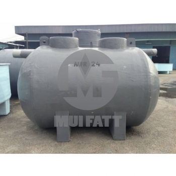 FRP Biofilter Wastewater Treatment System 28 PE