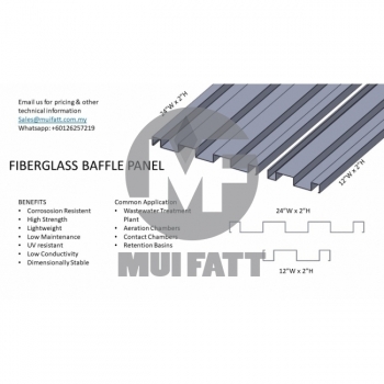 Fiberglass Baffle Panel