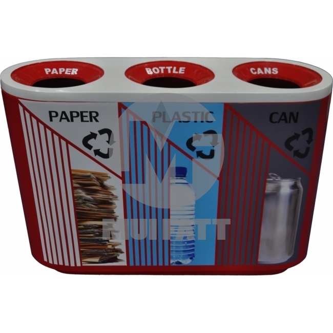 RS2630 Recycling Bin (Red)