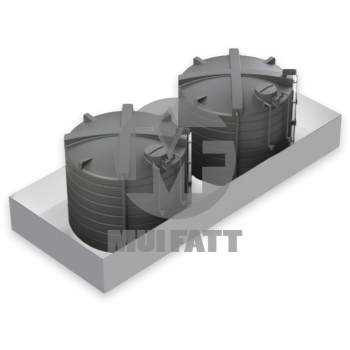 Fiberglass Reinforced Plastics Double Containment Tank