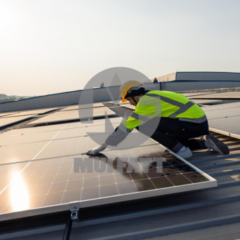 Solar Panel Maintenance FRP Rooftop Walkway System